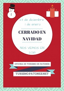 Cerramos en navidad @ Oficina de turismo
